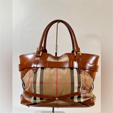 burberry bridle leather lynher tote|Burberry Lynher Bridle Tote .